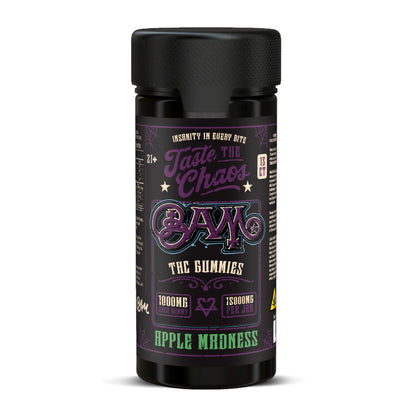 BAM THC Gummies - 15000mg Apple Madness