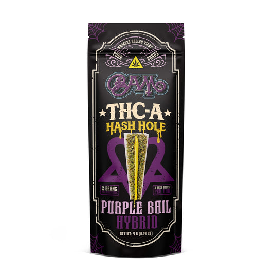 BAM THC Hash Holes - 4g (2ct) Purple Bail (H) / 1 Pack