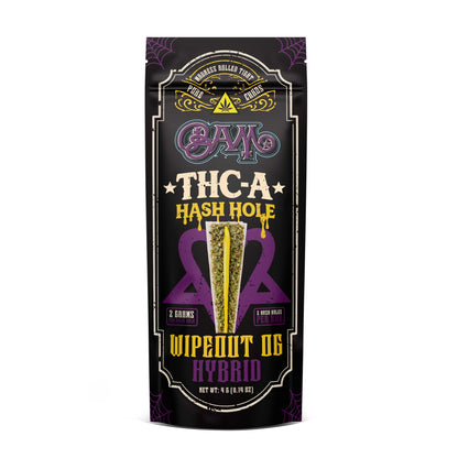 BAM THC Hash Holes - 4g (2ct) Wipeout OG (H) / 1 Pack
