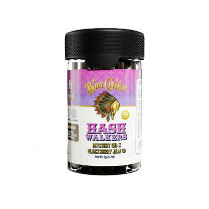 Big Chief Hash Walkers Mini Hashholes - 6g (6ct) Mystery (H) x Blackberry Jam (I)