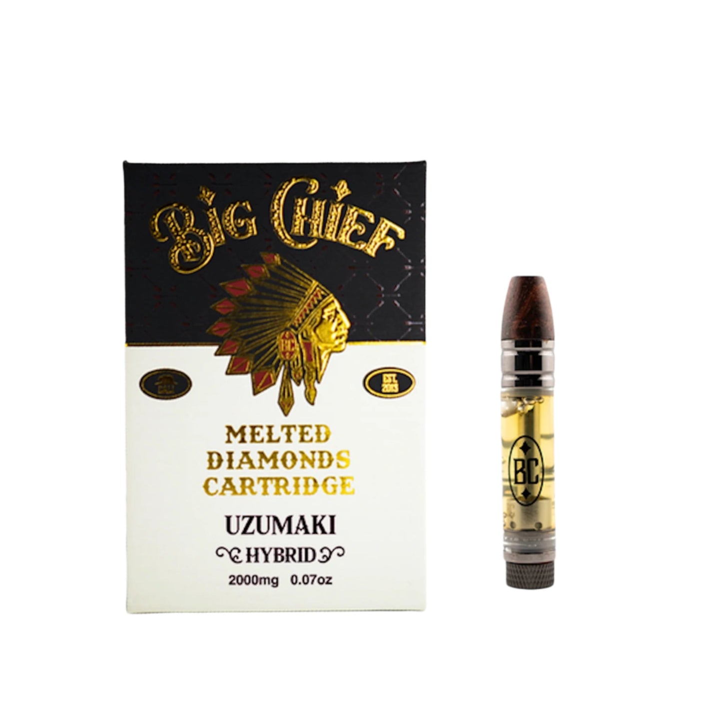 Big Chief Melted Diamonds THCA + THCP Cartridge - 2000mg - Everything 420 Big Chief Melted Diamonds THCA + THCP Cartridge - 2000mg - Everything 420