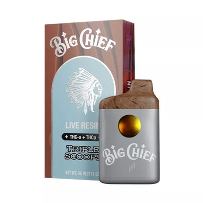 Big Chief THC-A + THC-P Vaporizer - 3000mg Triple Scoops