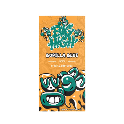 Big High Gorilla Glue THC-A Cartridge - 1000mg Single Cart