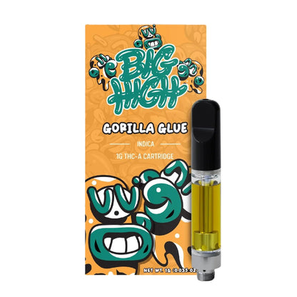 Big High Gorilla Glue THC-A Unit - 1000mg Single Cart / 1 Pack