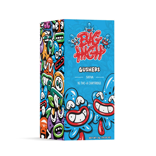 Big High Gushers THC-A Cartridge - 1000mg Single Cart