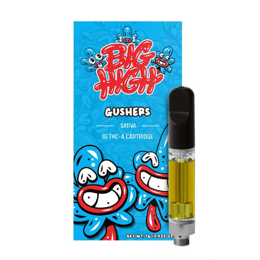 Big High Gushers THC-A Cartridge - 1000mg Single Cart