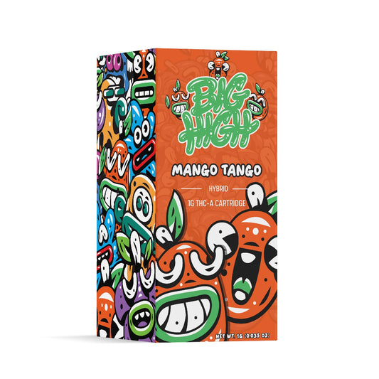 Big High Mango Tango THC-A Cartridge - 1000mg Single Cart