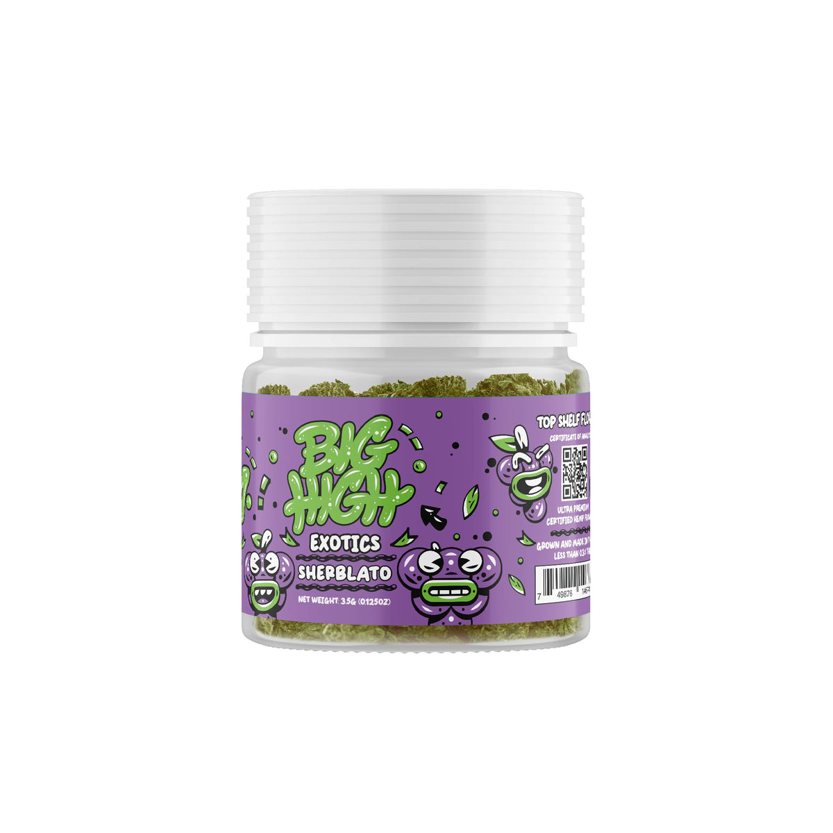 Big High Premium THCa Flower - 3.5g Sherblato (H)