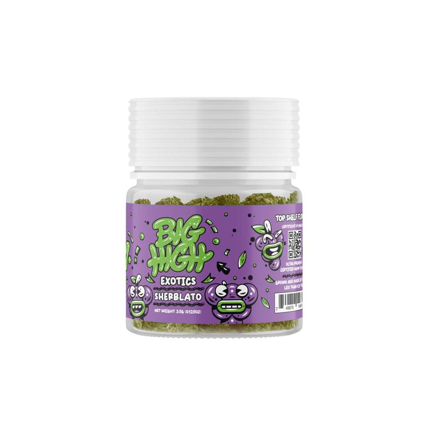 Big High Sherblato THC-A Flower - 3.5g