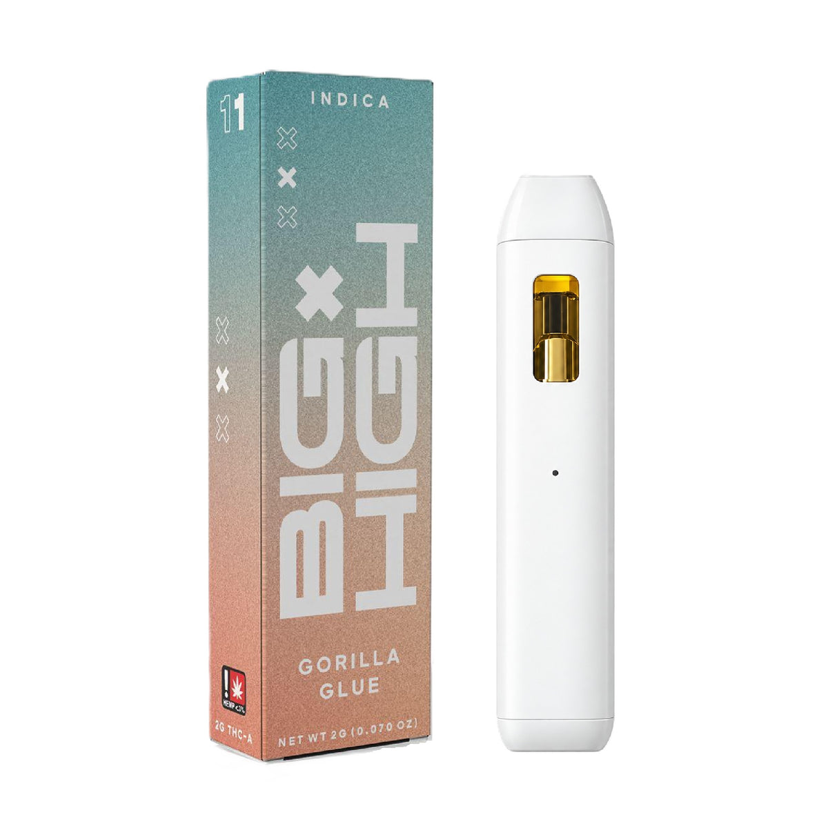 Big High THC-A Device - 2000mg Gorilla Glue (I) / 1