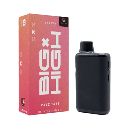 Big High THC-A Device - 5000mg Razz Tazz (S) / 1
