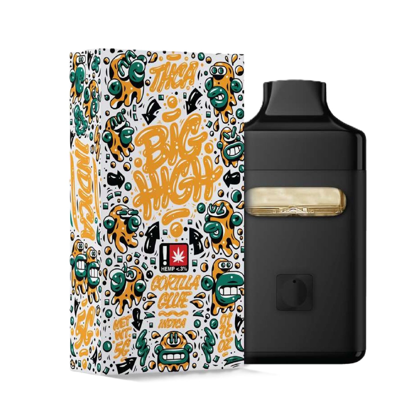 Big High THC-A Vaporizer - 5000mg Gorilla Glue (I)