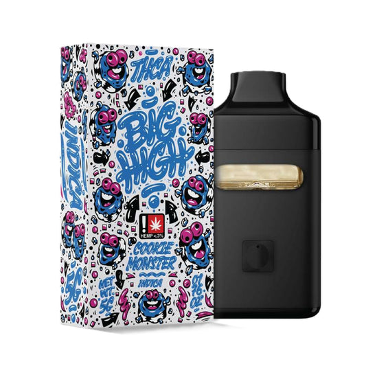 Big High THC-A Vaporizer - 5000mg Cookie Monster (I)