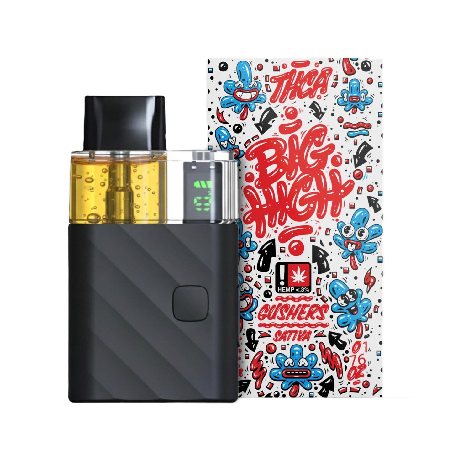 Big High THC-A Vaporizer - 5000mg Gushers (S)