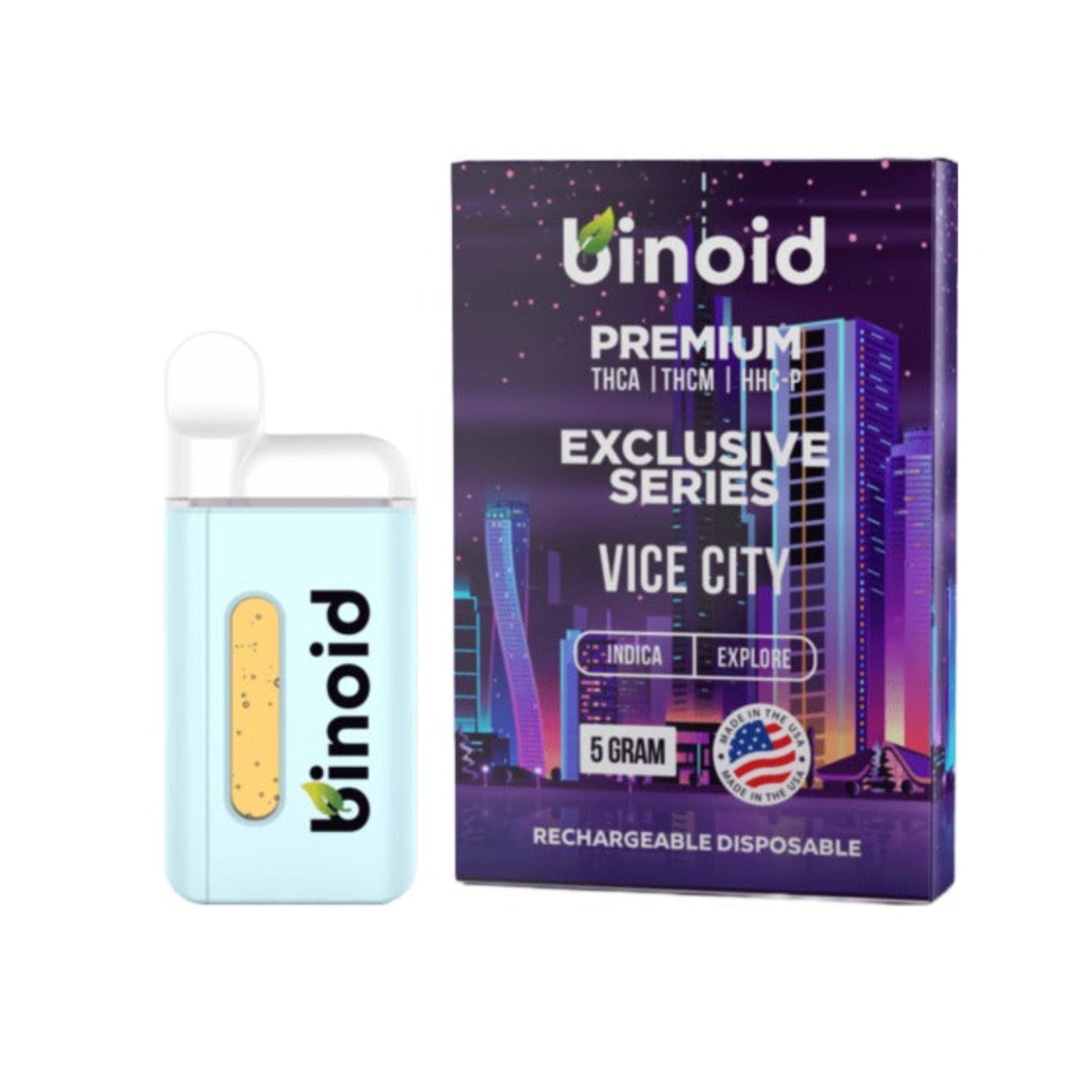 Binoid Exclusive Series THC-A Vape - 5000mg - Everything 420 Binoid Exclusive Series THC-A Vape - 5000mg - Everything 420
