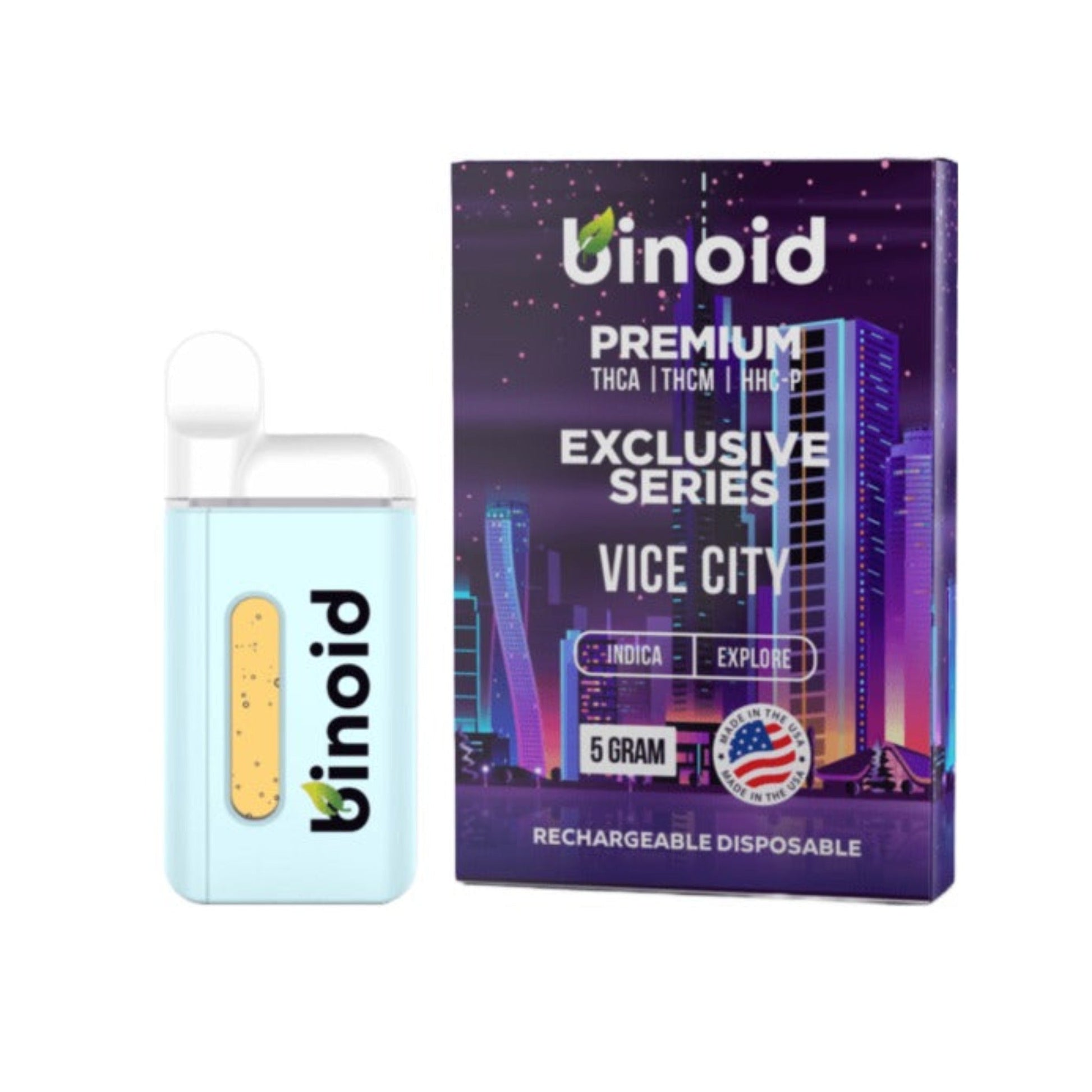 Binoid Exclusive Series THC-A Vape - 5000mg Vice City