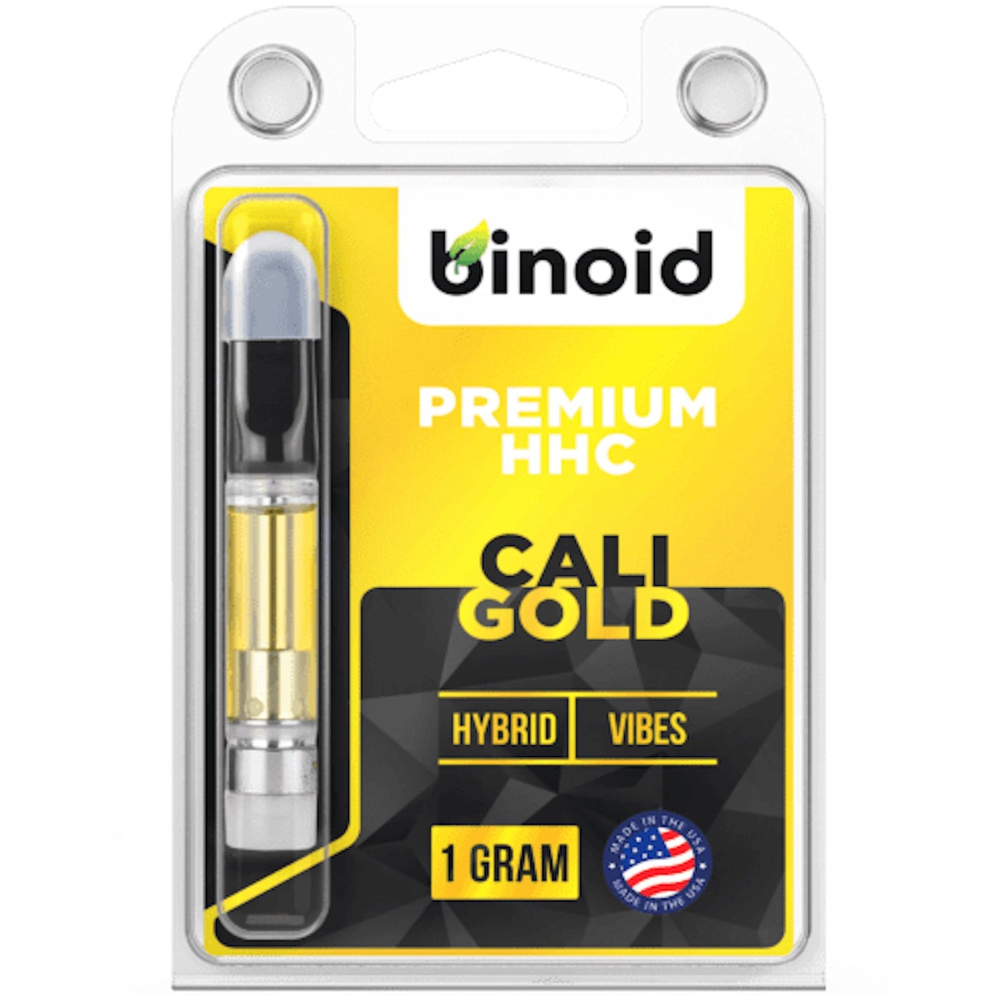 Binoid HHC Cartridge - 1000mg Cali Gold (H) / Single Cart