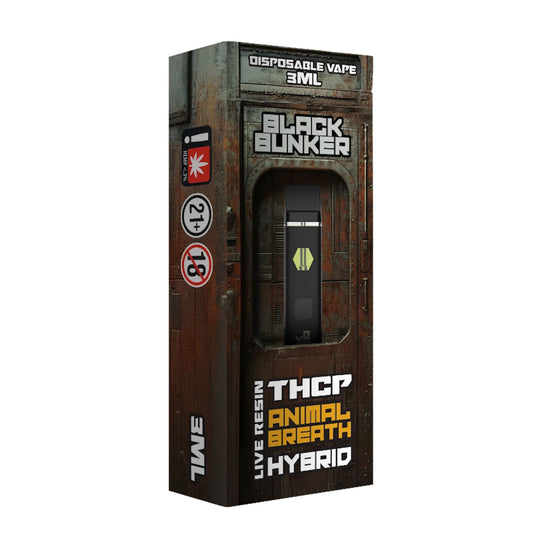 Black Bunker THC-P Live Resin Vaporizer - 3000mg Animal Breath (H)