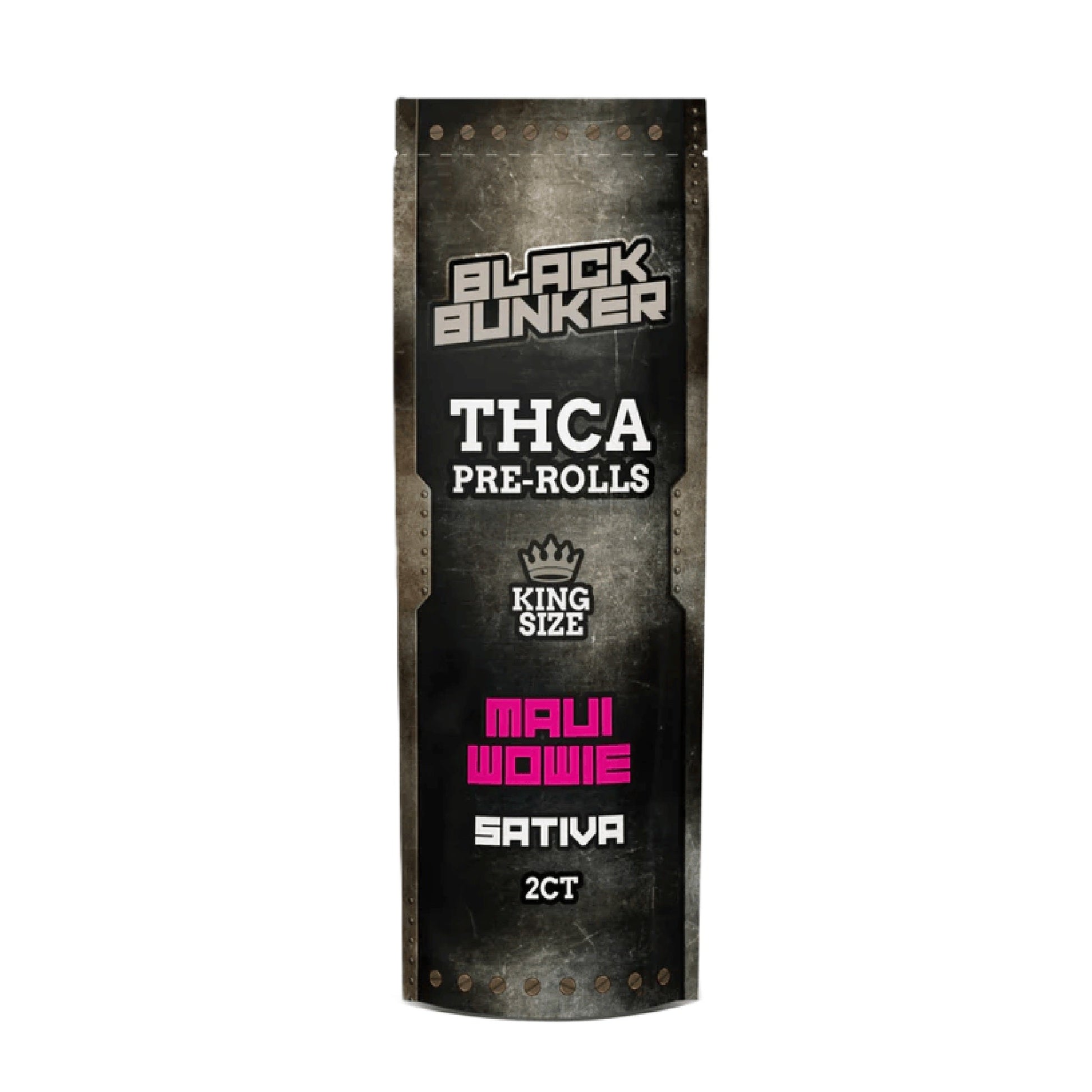 Black Bunker THCa Pre-Rolls - 2g (2ct) Maui Wowie