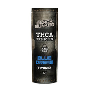Black Bunker THCa Pre-Rolls - 2g (2ct) Blue Dream