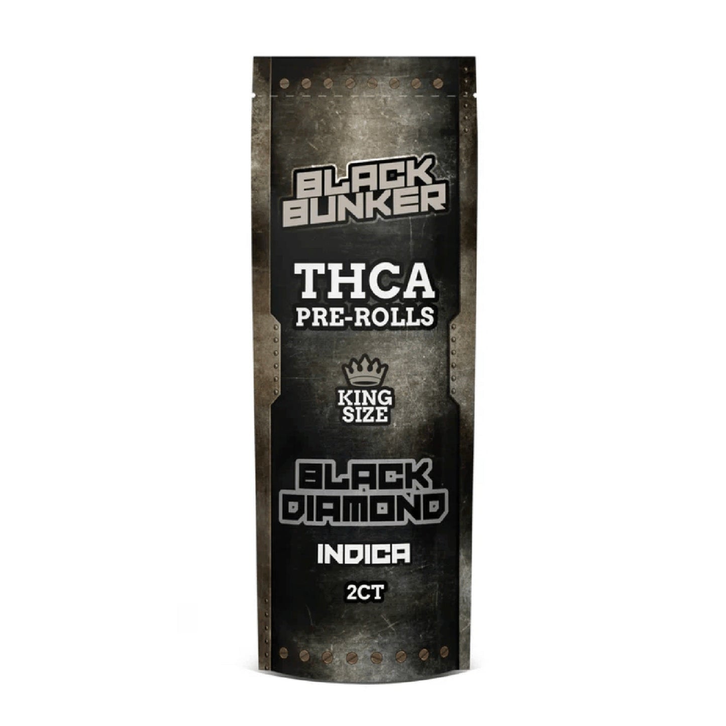 Black Bunker THCa Pre-Rolls - 2g (2ct) Black Diamond