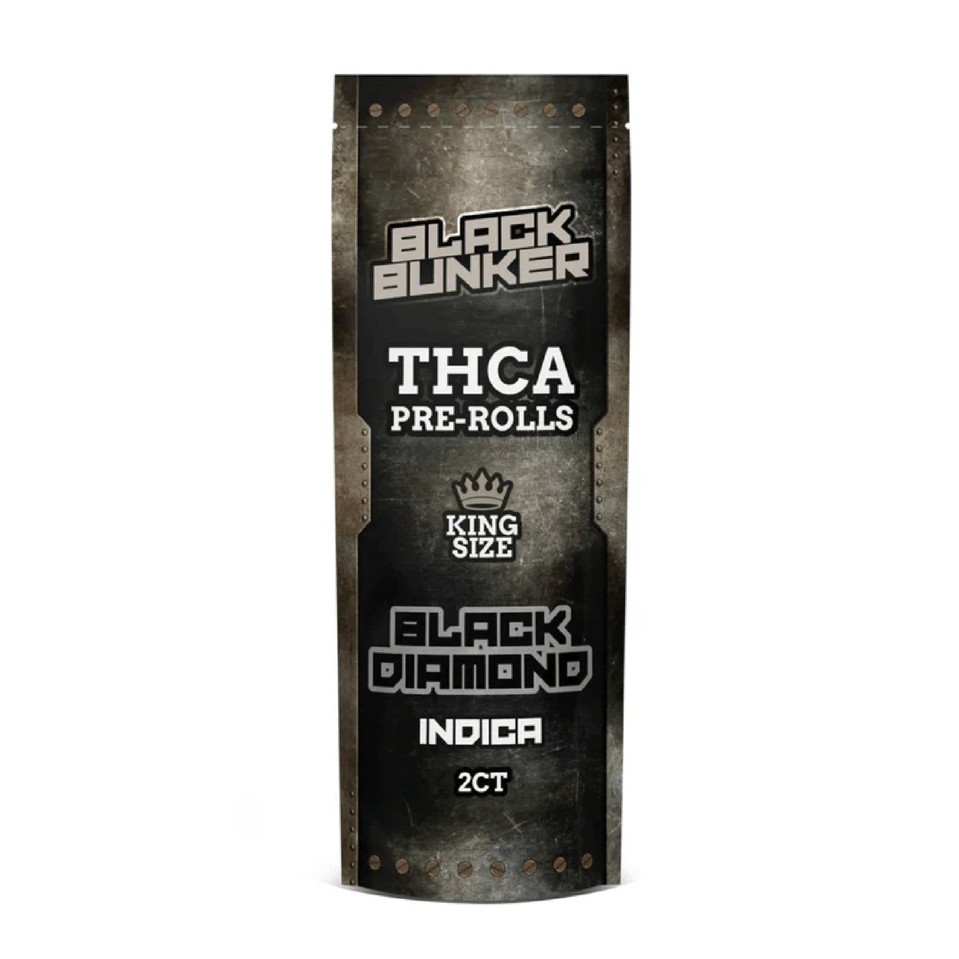 Black Bunker THCa Pre-Rolls - 2g (2ct) Black Diamond