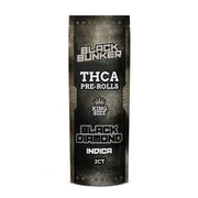 Black Bunker THCa Pre-Rolls - 2g (2ct) Black Diamond