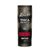 Black Bunker THCa Pre-Rolls - 2g (2ct) Strawberry Cough