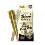 Black Roses Diamond Exotic THC-A Hash Holes - 4g (2ct) Birthday Cake