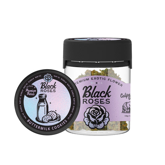 Black Roses Exotic Buttermilk Cookies THC-A Flower - 3.5g