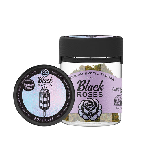 Black Roses Premium Exotic THC-A Flower - 3.5g Popsicles