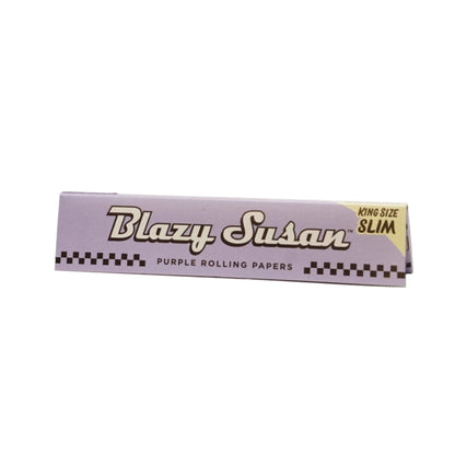Blazy Susan Purple Rolling Papers - 2 Pack King Size Slim
