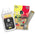 Blinkers Dual Chamber Ice Cream THC-A Device + Hash Hole - 2000mg Pina Colada / Cherry Sorbet