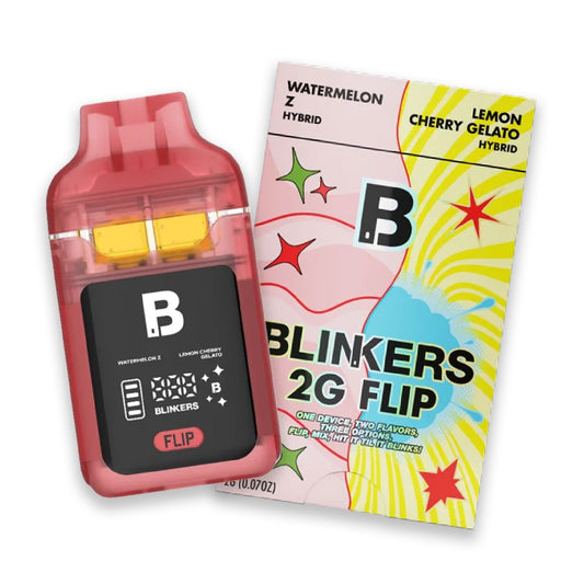 Blinkers THC-A Flip Device - 2000mg Watermelon Z/Lemon Cherry Gelato / 1