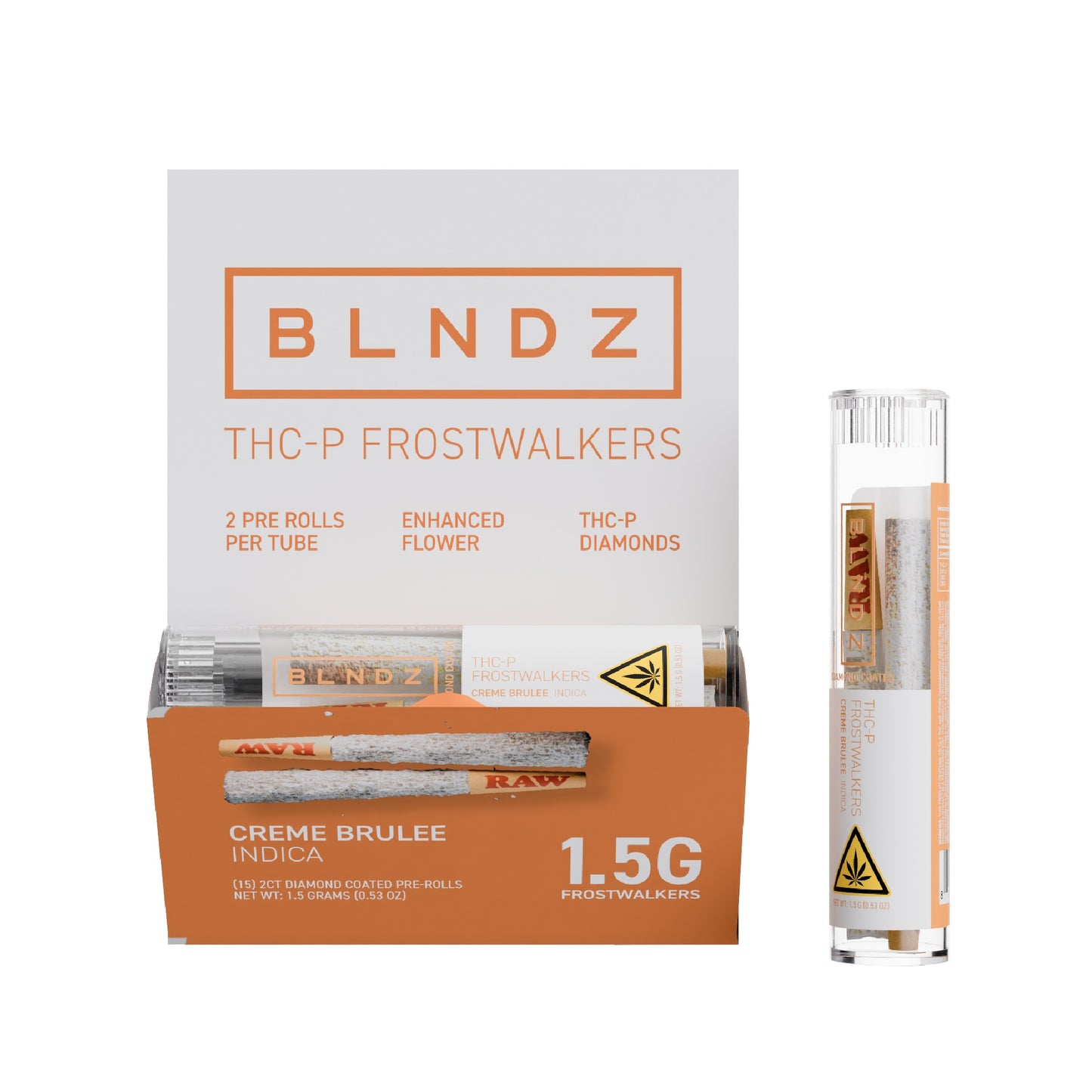 Blndz THC-P Diamond Infused Frostwalkers - 1.5g Creme Brulee (I)