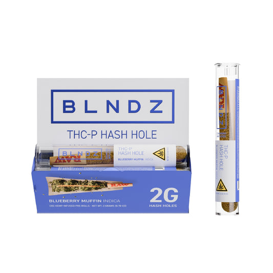 Blndz THC-P Diamond Infused Hash Holes - 2g Blueberry Muffin (I)