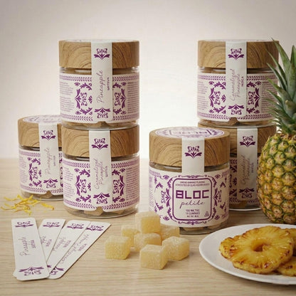 Bloc Petite Artisanal THC Gummies - Caramelized Pineapple