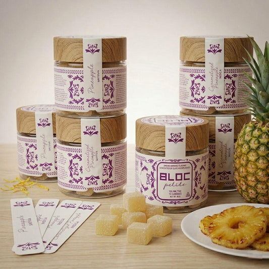 Bloc Petite Artisanal THC Gummies - Caramelized Pineapple