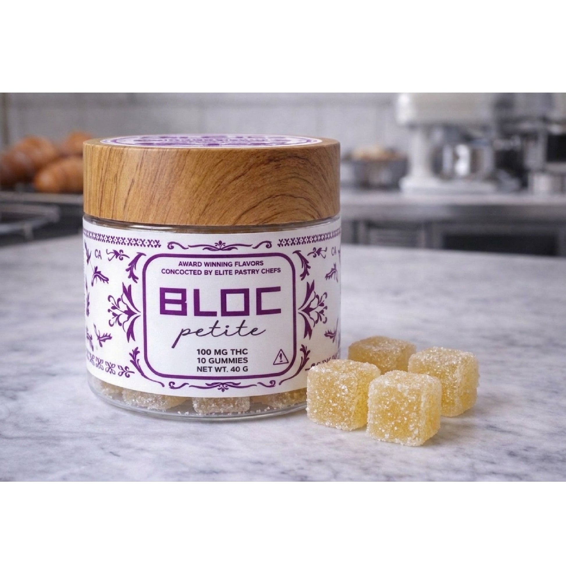 Bloc Petite Artisanal THC Gummies - Citrus Lemon Lime Yuzu