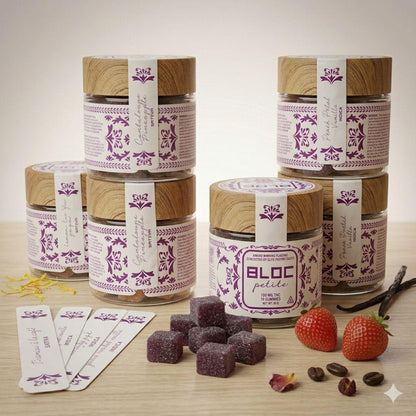 Bloc Petite Artisanal THC Gummies - Guava Roasted Vanilla