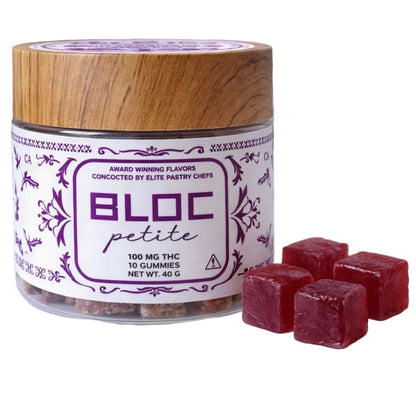Bloc Petite Artisanal THC Gummies - Strawberry Sichuan