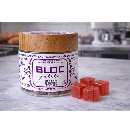 Bloc Petite Artisanal THC Gummies - Strawberry Sichuan