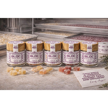 Bloc Petite Artisanal THC Gummies - Tiramasu a la cafe