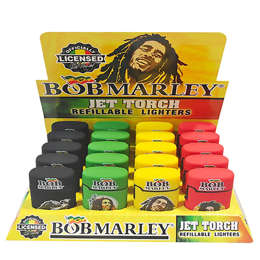 Bob Marley Flip Top Torch Lighter