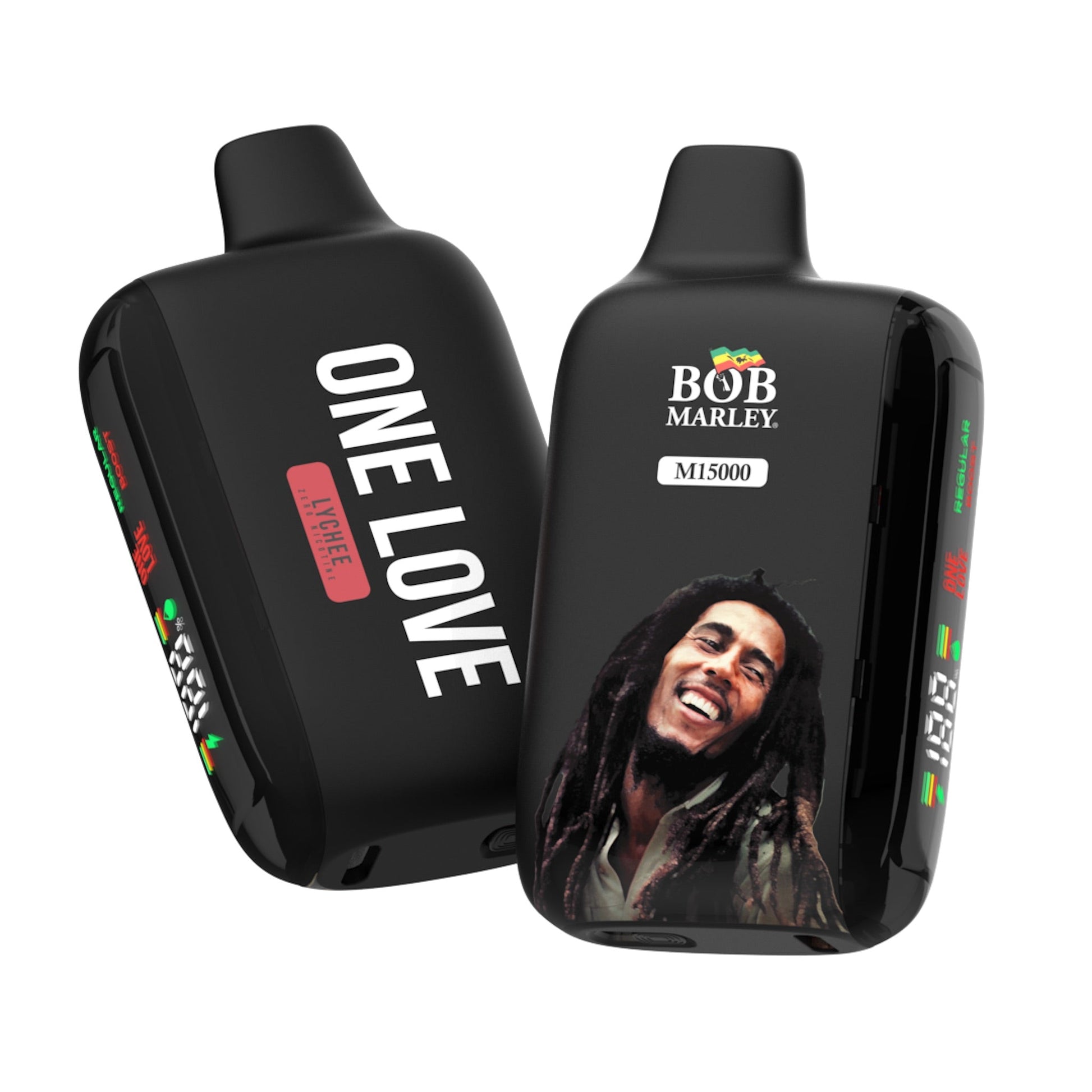 Bob Marley One Love M15000 Nic Vape - 0% Lychee