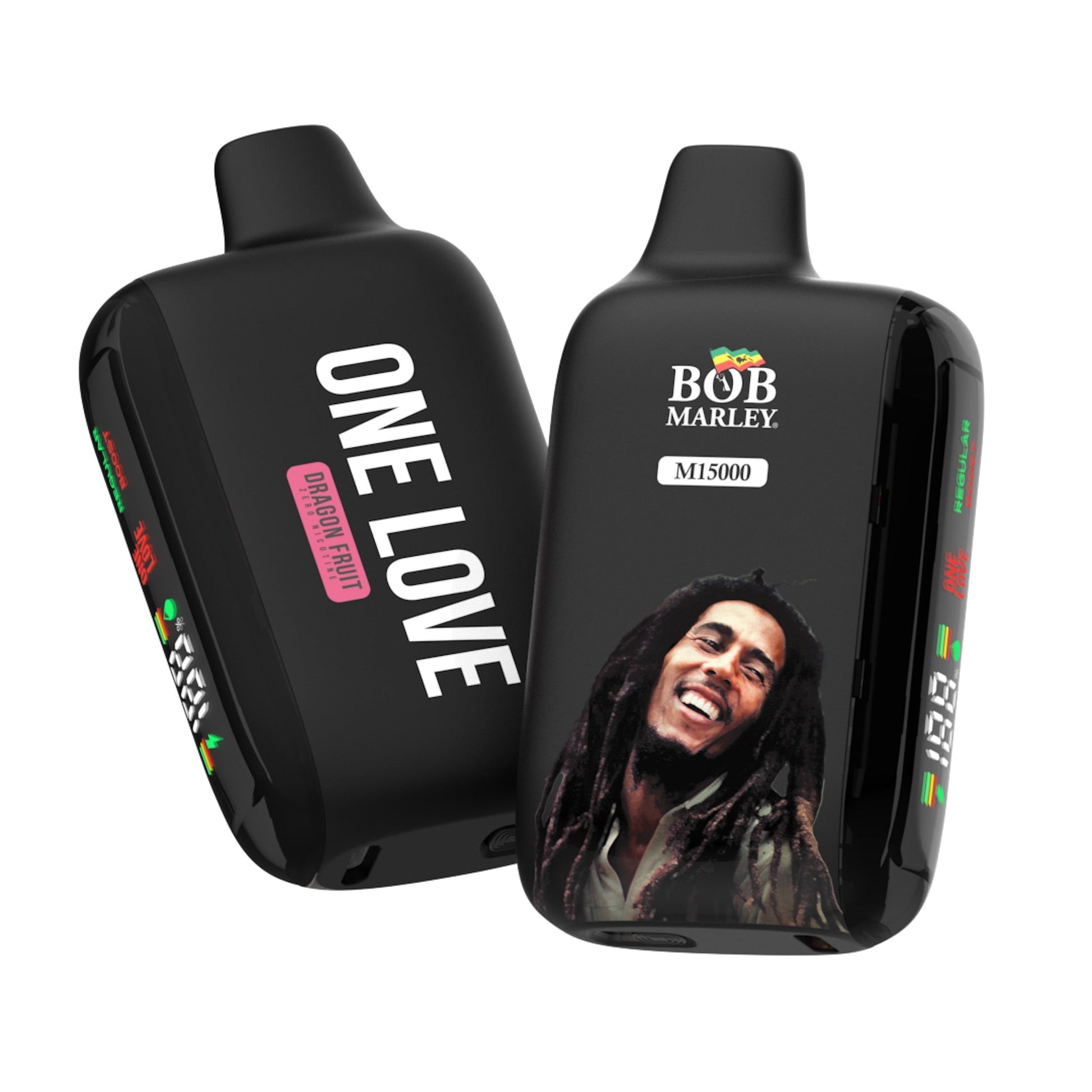 Bob Marley One Love M15000 Nic Vape - 0% Dragon Fruit