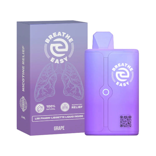 Breathe Easy 0% Vaporizer Grape