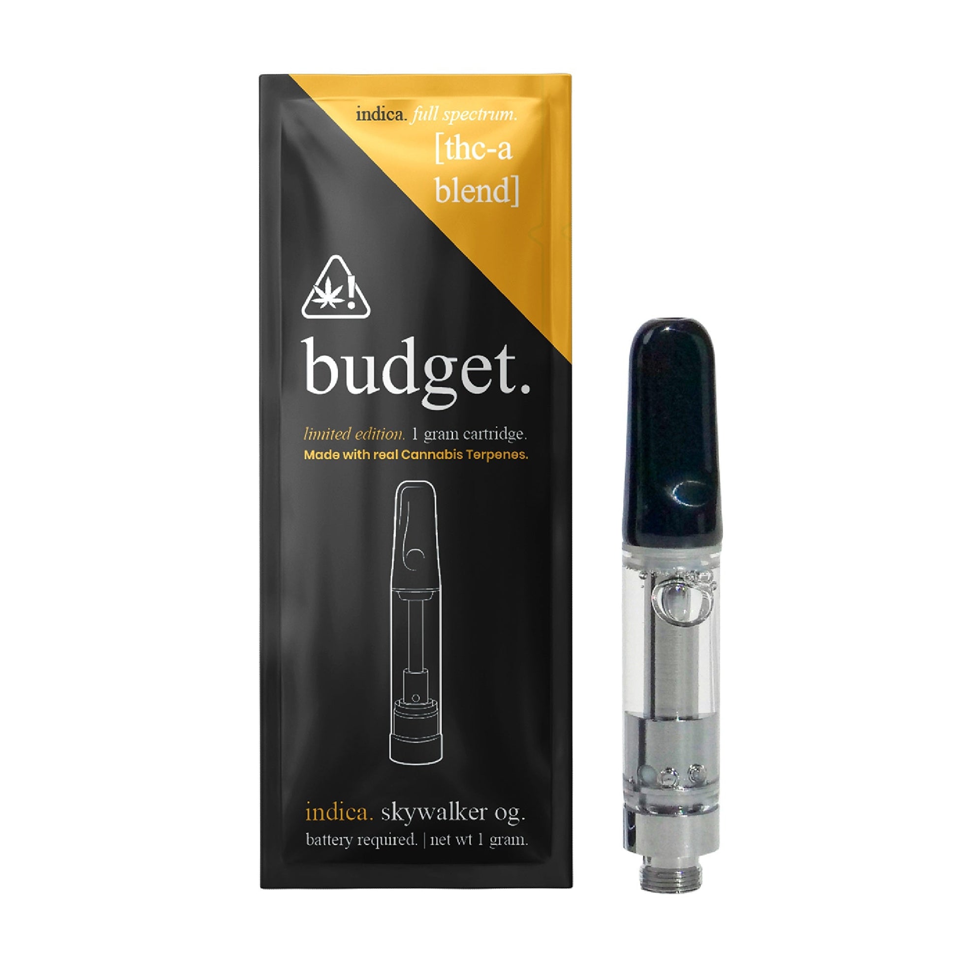 Budget Limited Edition Full Spectrum THC-A Cartridge - 1000mg - Everything 420 Budget Limited Edition Full Spectrum THC-A Cartridge - 1000mg - Everything 420
