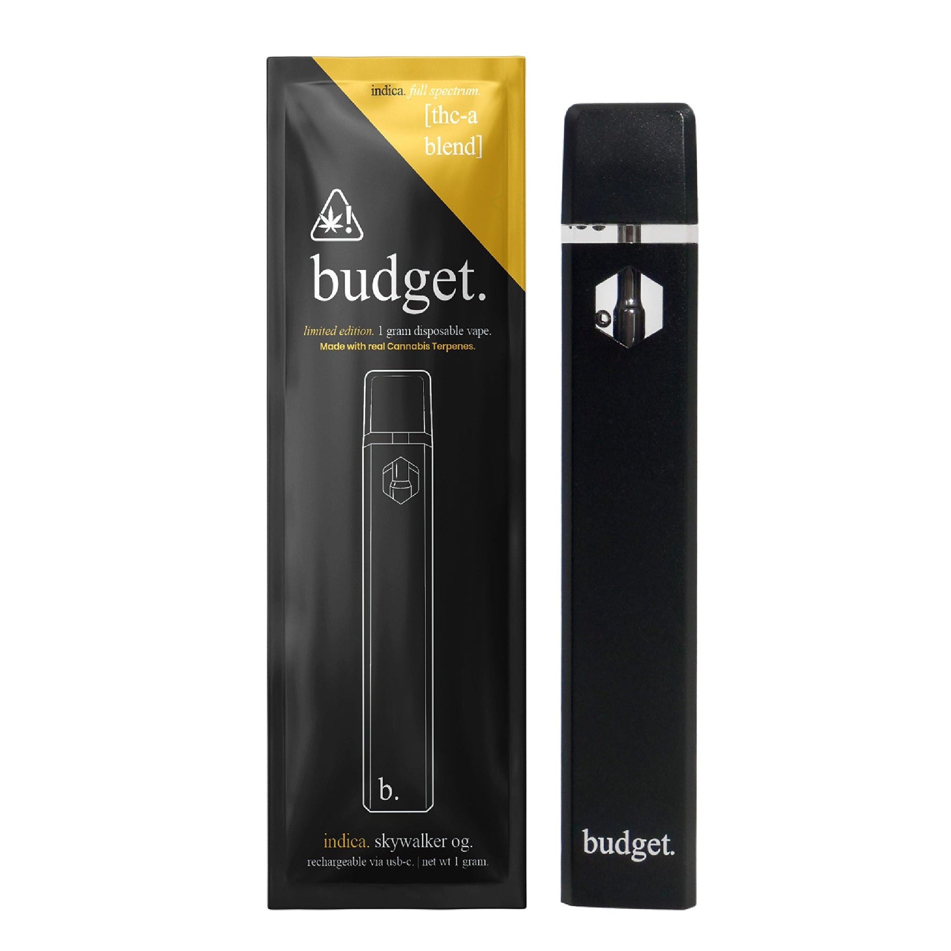 Budget Limited Edition Full Spectrum THC-A Vaporizer - 1000mg - Everything 420 Budget Limited Edition Full Spectrum THC-A Vaporizer - 1000mg - Everything 420
