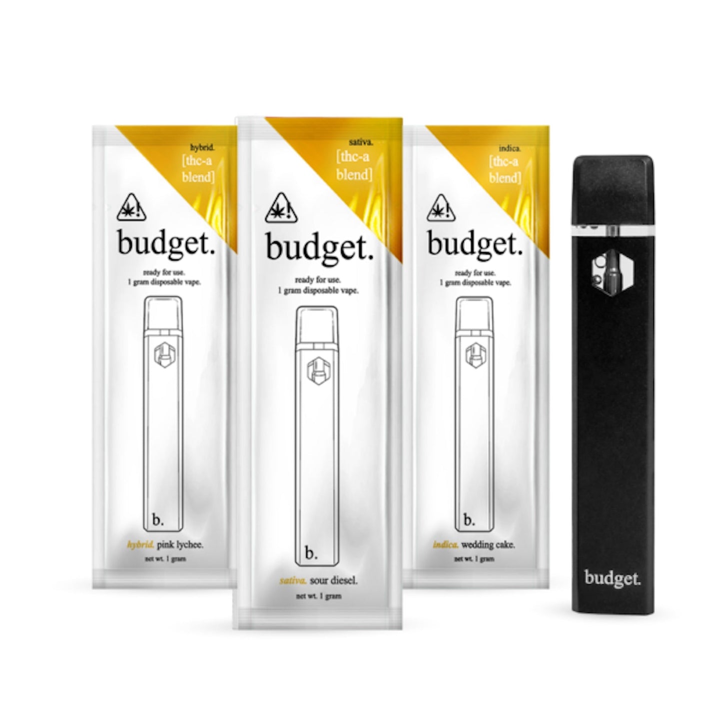 Budget Limited Edition Full Spectrum THC-A Vaporizer - 1000mg